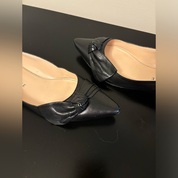 Black Pointy Toe Flats - Picture 5 of 6